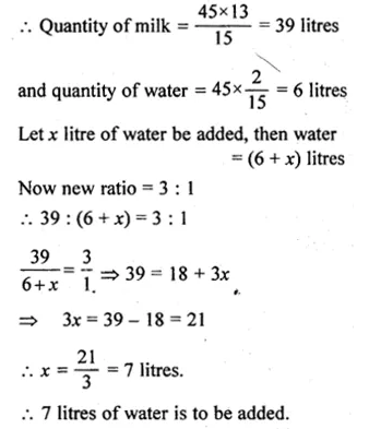 ML Aggarwal Class 10 Solutions for ICSE Maths Chapter 7 Ratio and Proportion Ex 7.1 Q19.1