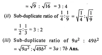 ML Aggarwal Class 10 Solutions for ICSE Maths Chapter 7 Ratio and Proportion Ex 7.1 Q5.1