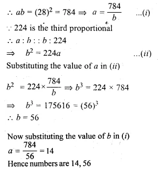 ML Aggarwal Class 10 Solutions for ICSE Maths Chapter 7 Ratio and Proportion Ex 7.2 Q11.1