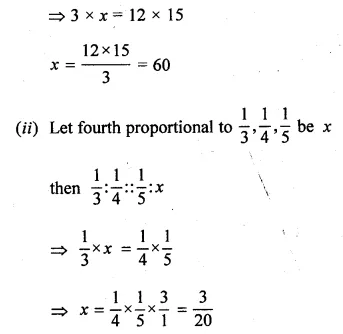 ML Aggarwal Class 10 Solutions for ICSE Maths Chapter 7 Ratio and Proportion Ex 7.2 Q2.1