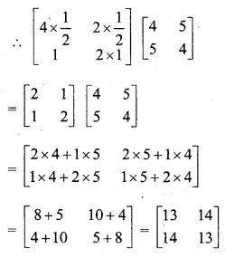 ML Aggarwal Class 10 Solutions for ICSE Maths Chapter 8 Matrices Ex 8.3 Q8.1