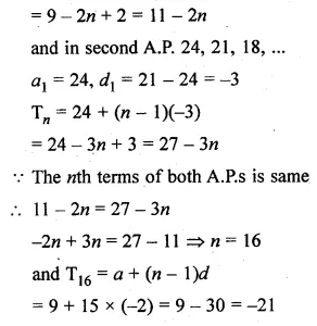 ML Aggarwal Class 10 Solutions for ICSE Maths Chapter 9 Arithmetic and Geometric Progressions Ex 9.2 Q19.1