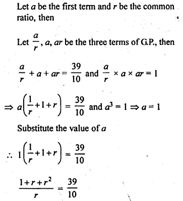 ML Aggarwal Class 10 Solutions for ICSE Maths Chapter 9 Arithmetic and Geometric Progressions Ex 9.4 Q19.1