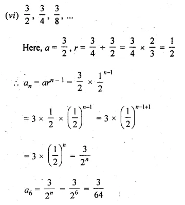 ML Aggarwal Class 10 Solutions for ICSE Maths Chapter 9 Arithmetic and Geometric Progressions Ex 9.4 Q2.4