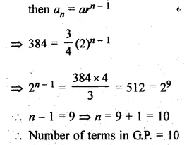 ML Aggarwal Class 10 Solutions for ICSE Maths Chapter 9 Arithmetic and Geometric Progressions Ex 9.4 Q7.1