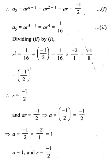 ML Aggarwal Class 10 Solutions for ICSE Maths Chapter 9 Arithmetic and Geometric Progressions Ex 9.5 Q10.1