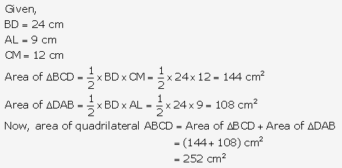 RS Aggarwal Solutions Class 10 Chapter 17 Perimeter and Areas of Plane Figures Ex 17b 24