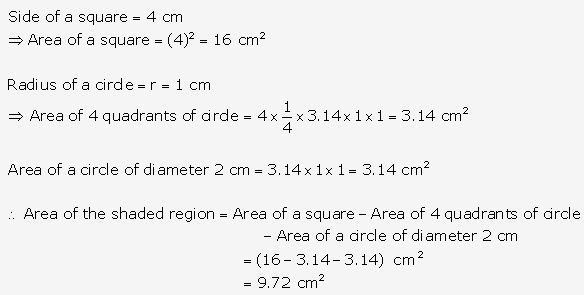 RS Aggarwal Solutions Class 10 Chapter 18 Areas of Circle, Sector and Segment Ex 18a 25