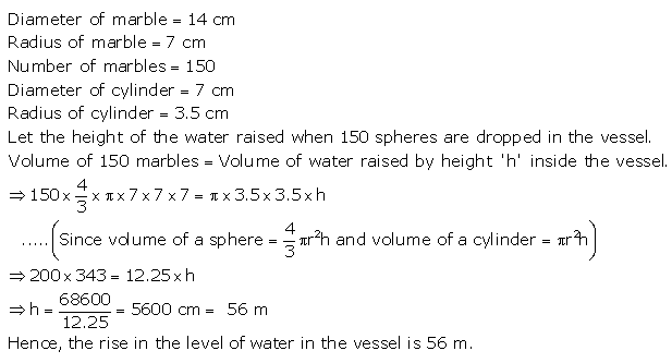 RS Aggarwal Solutions Class 10 Chapter 19 Volume and Surface Areas of Solids Ex 19b 30