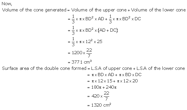 RS Aggarwal Solutions Class 10 Chapter 19 Volume and Surface Areas of Solids Ex 19b 37