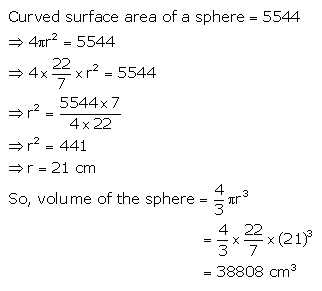 RS Aggarwal Solutions Class 10 Chapter 19 Volume and Surface Areas of Solids Ex 19d 15