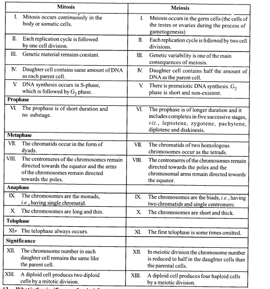 NCERT Solutions for Class 11 Biology Chapter 10 Cell Cycle and Cell Division 4