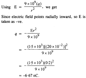 NCERT Solutions for Class 12 Physics Chapter 1 Electric Charges and Fields 18