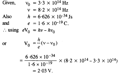 NCERT Solutions for Class 12 Physics Chapter 11 Dual Nature of Radiation and Matter 9