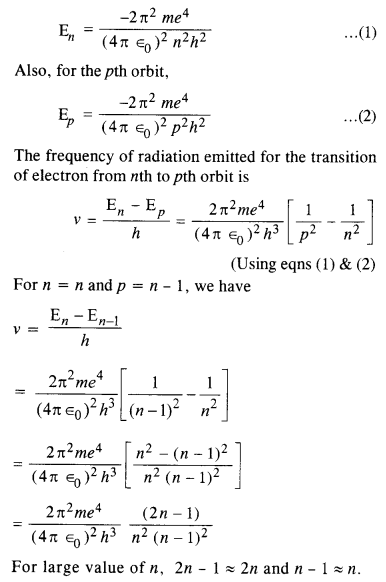 NCERT Solutions for Class 12 Physics Chapter 12 Atoms 11