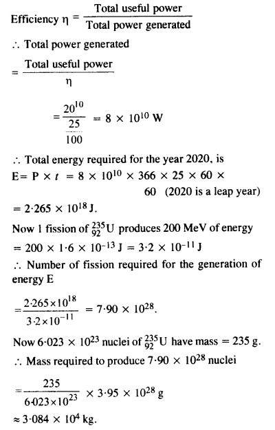 NCERT Solutions for Class 12 Physics Chapter 13 Nuclei 64