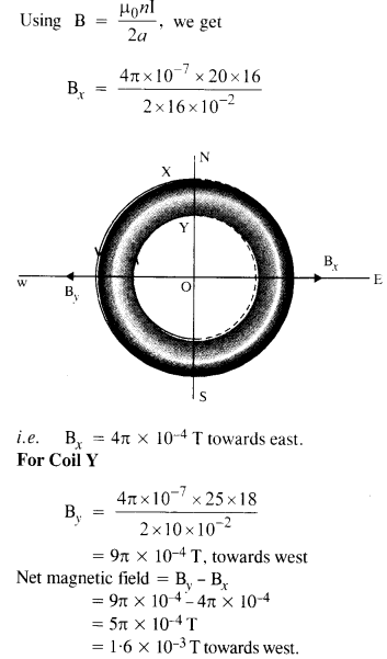 NCERT Solutions for Class 12 Physics Chapter 4 Moving Charges and Magnetism 13