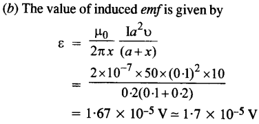 NCERT Solutions for Class 12 Physics Chapter 6 Electromagnetic Induction 22