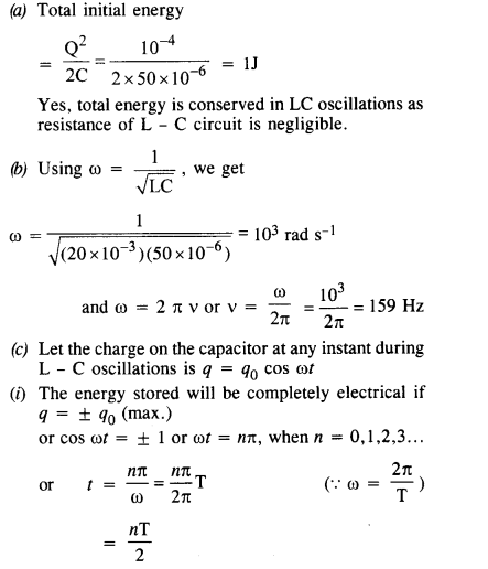 NCERT Solutions for Class 12 Physics Chapter 7 Alternating Current 13