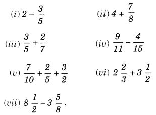 NCERT Solutions for Class 7 Maths Chapter 2 Fractions and Decimals Ex 2.1 1