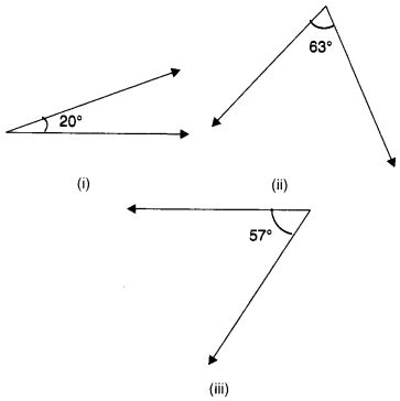 NCERT Solutions for Class 7 Maths Chapter 5 Lines and Angles Ex 5.1 1