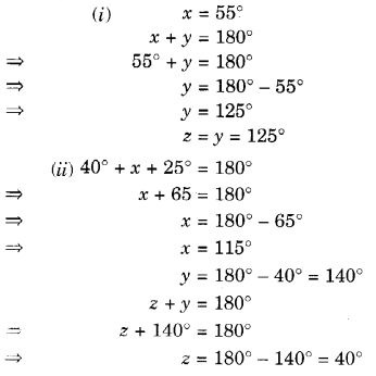 NCERT Solutions for Class 7 Maths Chapter 5 Lines and Angles Ex 5.1 8