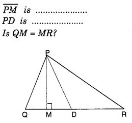 NCERT Solutions for Class 7 Maths Chapter 6 The Triangle and its Properties Ex 6.1