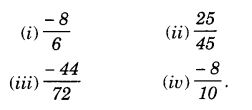 NCERT Solutions for Class 7 Maths Chapter 9 Rational Numbers Ex 9.1 22