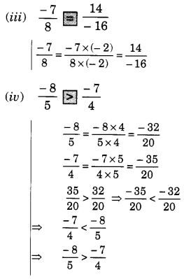 NCERT Solutions for Class 7 Maths Chapter 9 Rational Numbers Ex 9.1 27