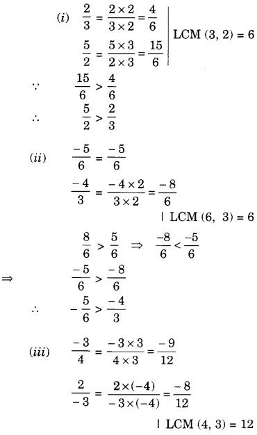 NCERT Solutions for Class 7 Maths Chapter 9 Rational Numbers Ex 9.1 31