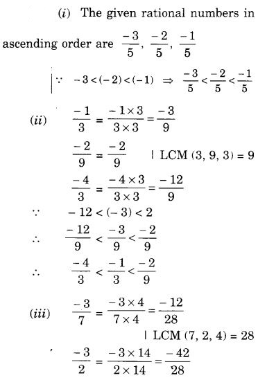 NCERT Solutions for Class 7 Maths Chapter 9 Rational Numbers Ex 9.1 35