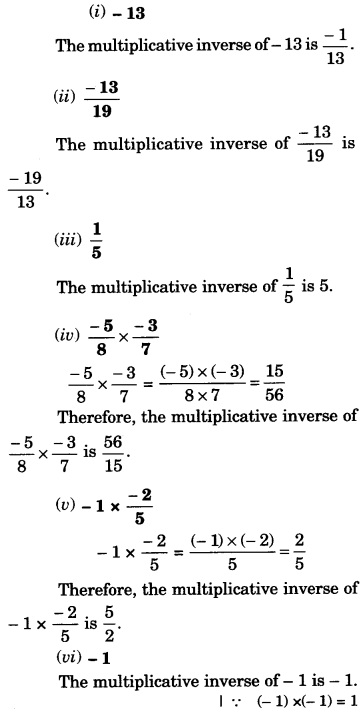 NCERT Solutions for Class 8 Maths Chapter 1 Rational Numbers Ex 1.1 7