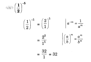 NCERT Solutions for Class 8 Maths Chapter 12 Exponents and Powers Ex 12.1 2