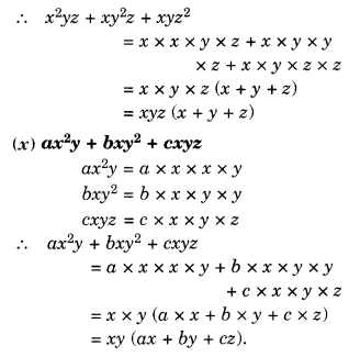 NCERT Solutions for Class 8 Maths Chapter 14 Factorisation Ex 14.1 13