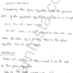 RD Sharma Class 11 Solutions Chapter 14 Quadratic Equations VSAQ 1.1