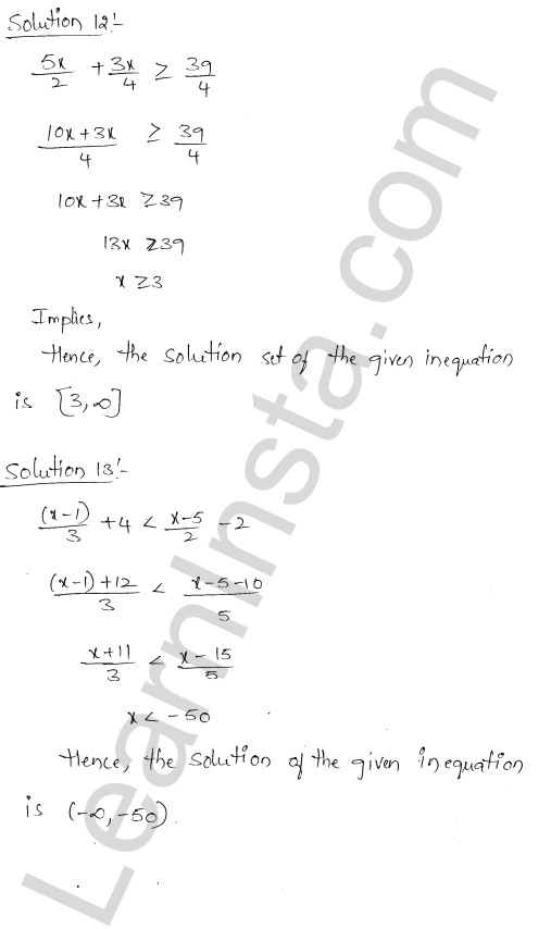 RD Sharma Class 11 Solutions Chapter 15 Linear Inequations Ex 15.1 1.6