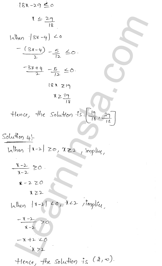 RD Sharma Class 11 Solutions Chapter 15 Linear Inequations Ex 15.3 1.3