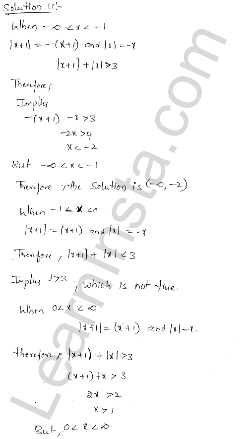 RD Sharma Class 11 Solutions Chapter 15 Linear Inequations Ex 15.3 1.8