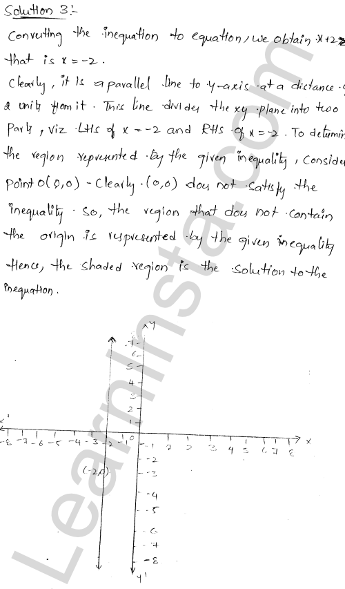 RD Sharma Class 11 Solutions Chapter 15 Linear Inequations Ex 15.5 1.3