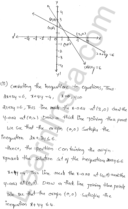 RD Sharma Class 11 Solutions Chapter 15 Linear Inequations Ex 15.6 1.2