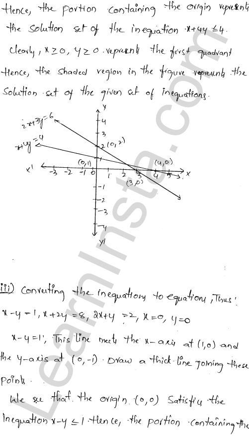RD Sharma Class 11 Solutions Chapter 15 Linear Inequations Ex 15.6 1.3