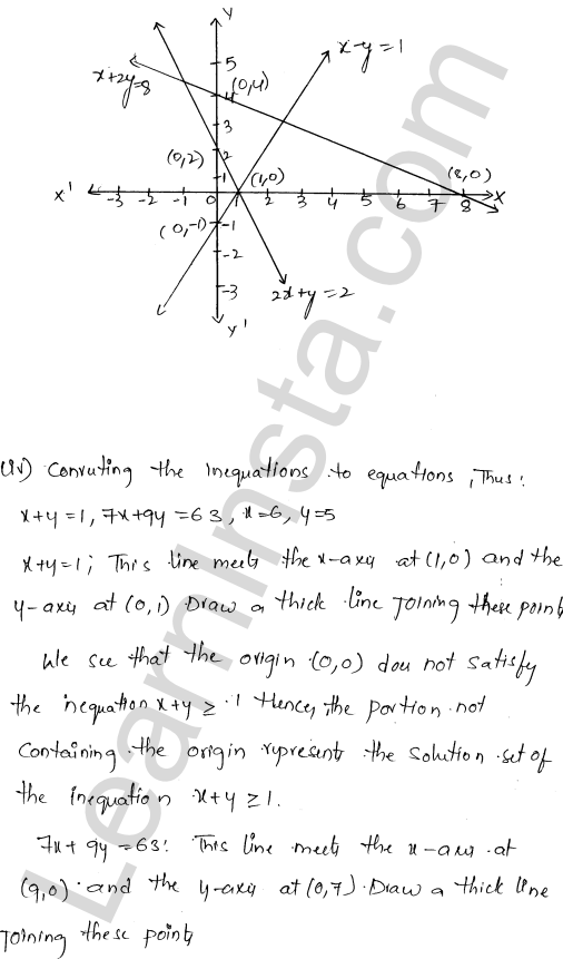 RD Sharma Class 11 Solutions Chapter 15 Linear Inequations Ex 15.6 1.5