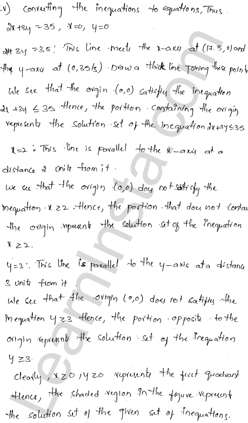 RD Sharma Class 11 Solutions Chapter 15 Linear Inequations Ex 15.6 1.7