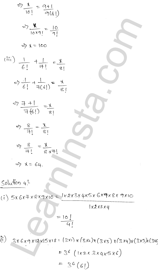 RD Sharma Class 11 Solutions Chapter 16 Permutations Ex 16.1 1.3