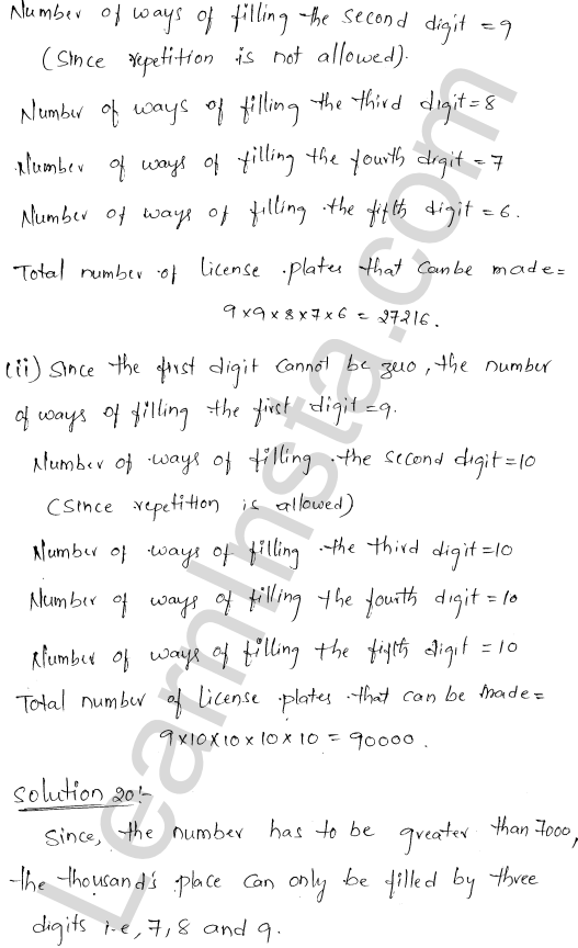 RD Sharma Class 11 Solutions Chapter 16 Permutations Ex 16.2 1.9