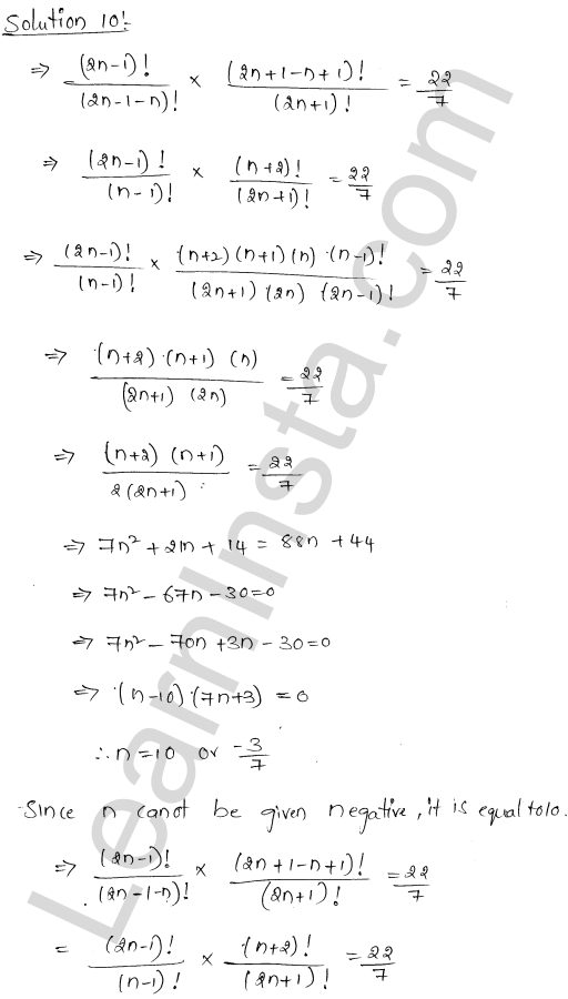 RD Sharma Class 11 Solutions Chapter 16 Permutations Ex 16.3 1.7