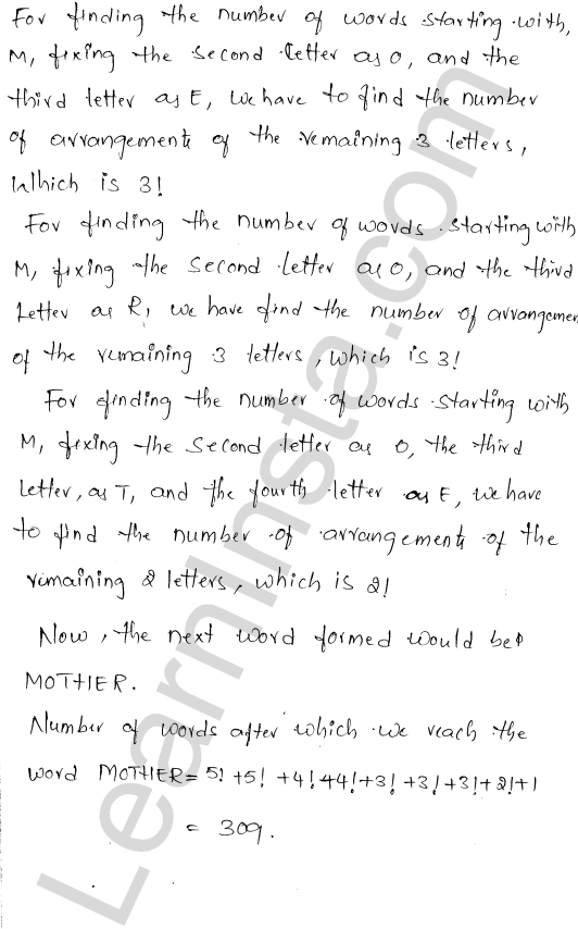 RD Sharma Class 11 Solutions Chapter 16 Permutations Ex 16.5 9