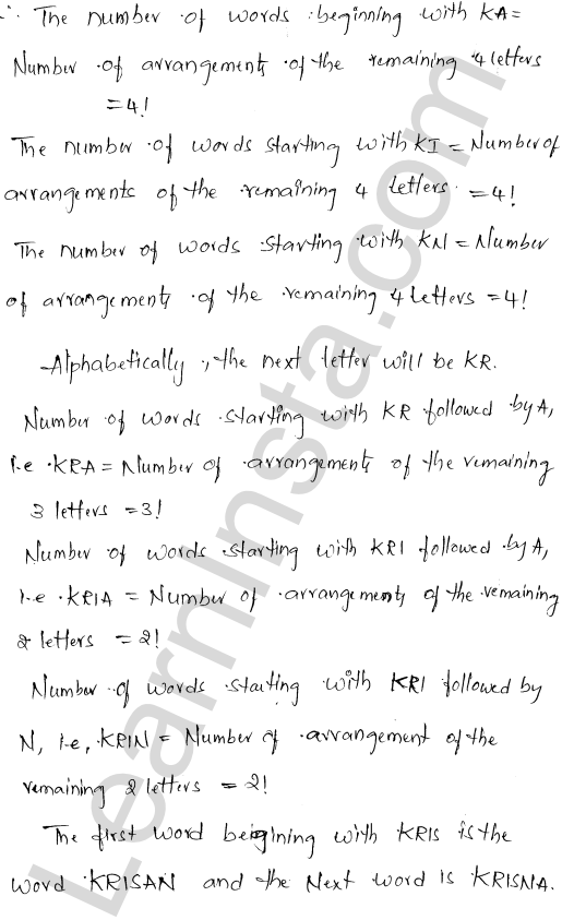 RD Sharma Class 11 Solutions Chapter 16 Permutations MCQ 1.8