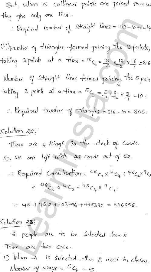RD Sharma Class 11 Solutions Chapter 17 Combinations Ex 17.2 1.11