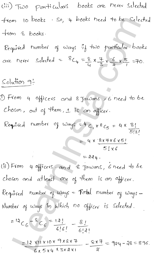 RD Sharma Class 11 Solutions Chapter 17 Combinations Ex 17.2 1.5